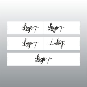 15mm laiune, horisontaalne nailonsilt. Logoga.